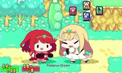 Pyra & Mythra: Superstar Saga (by @patdarux)