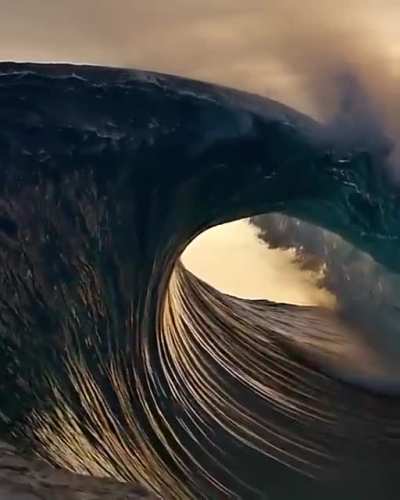When a wave touches a cloud