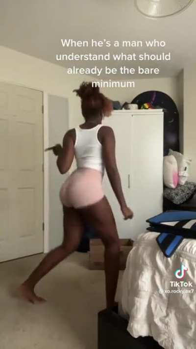 Ebony panty lines