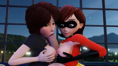 Aunt Cass &amp;amp; Helen Parr (SaveAss) [Big Hero 6, The Incredibles]