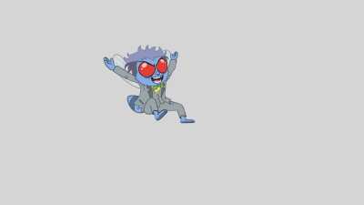 Cut out Animation em andamento