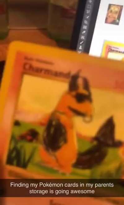 Finding your old pokemon collection