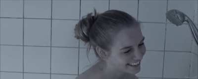 Malene Norreen &amp;amp; Sarah Juel Werner - L&oslash;betid (DA2015) - Adorable. Boarding school communal showers - activate audio