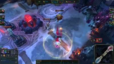 "Huh. Didn't know I could do that" - Interesting Poppy R + Tahm Kench W interaction