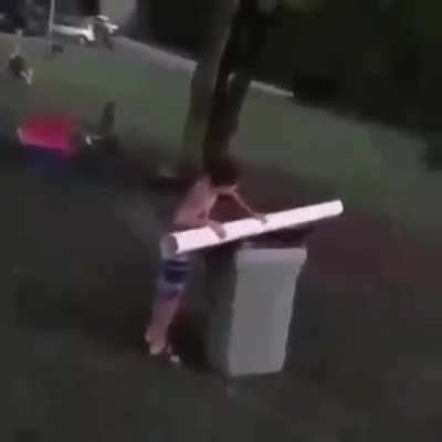 Bonefire lit