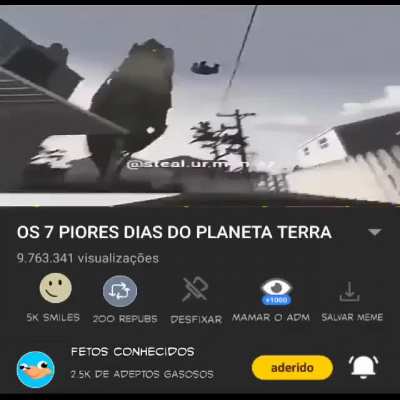 Aquele dia foi triste.