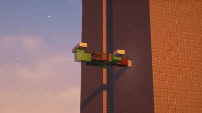 That's how Minecraft will look like in 2001