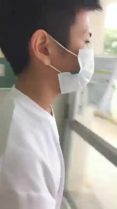 Next time wear a mask