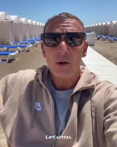 Dueño del balneario 12 de Mar del Plata trata de 'antipatria' a los que eligen veranear en Brasil 