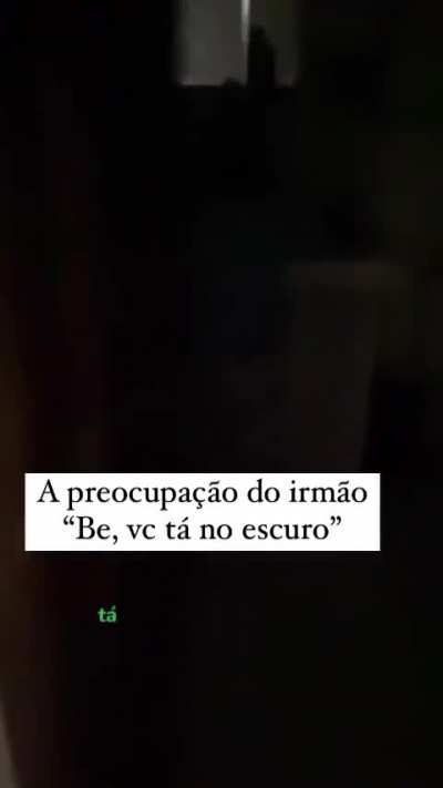 Se tivesse um irm&atilde;o cego faria o mesmo n&atilde;o julgo 