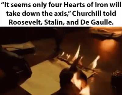 When they say the name of the video game in the game