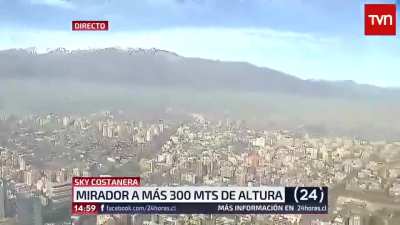 Tanta contaminacion no deja ver el estadio de la U