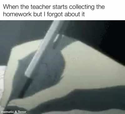 It always happened to me