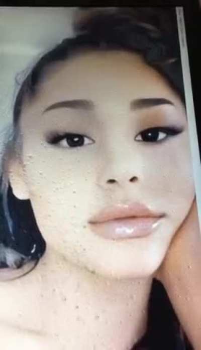 19f doing my first squirt tribute for Ariana Grande