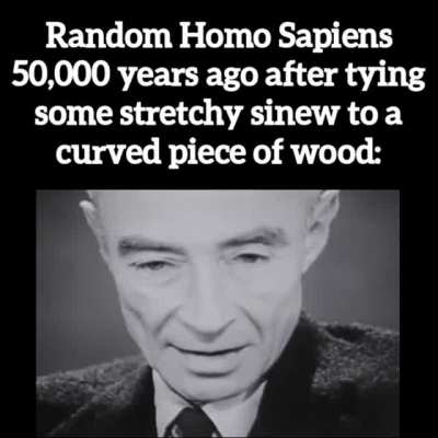 Bows are the coolest weapon in history, after spear of course