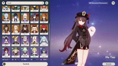 (LEAKS) Hu Tao Character Selection Screen Animation
