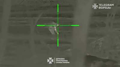 Ukrainian sniper caught two Russian soldiers in the Bakhmut area