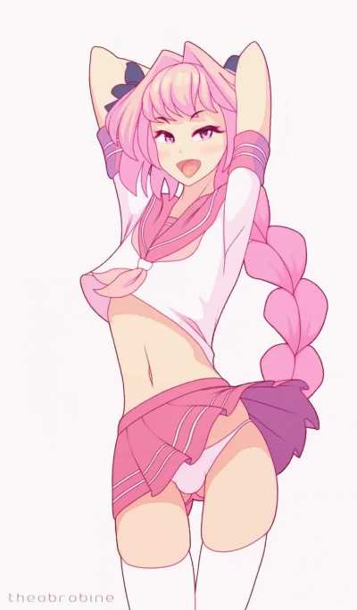 She destroys minds with that buldge. Surprised I can still speak