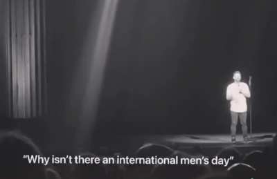 Why there is no men&rsquo;s day