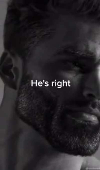 He's right 🗿