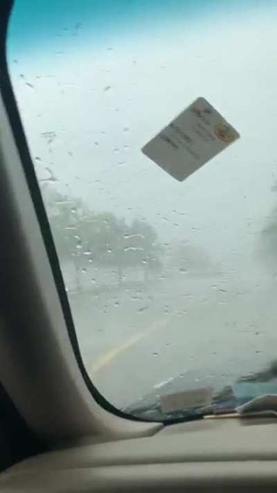 Crazy thunderstorm. I like my commentary, and I didn&rsquo;t know where else to post it.