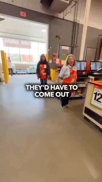 Sure, let&rsquo;s go be the absolute worst customers at Home Depot&hellip;