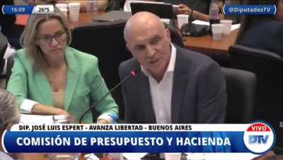 Mientras Milei falta a trabajar, Espert deja pedaleando en el aire a Guzman