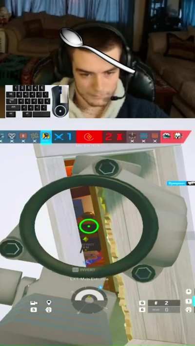 HES DEFUSING!