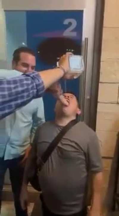 Ya no volvera a tomar.
