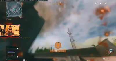 Bouncing betty and claymore at top of stair case