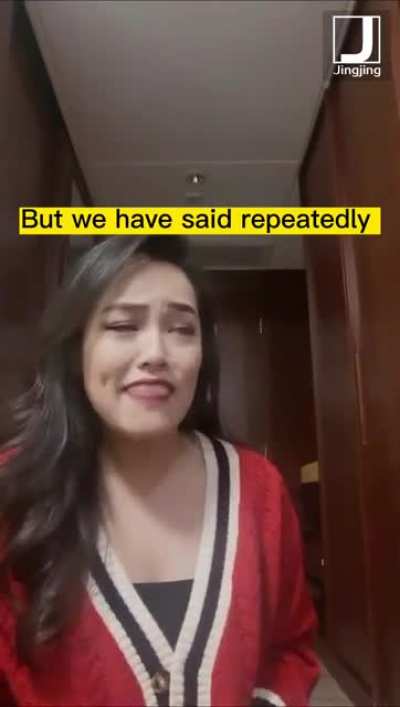 "Hey China, you are arrested for.. being China."