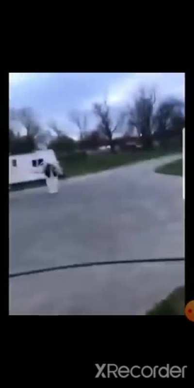 The parents just wanted to surprise their kids with Easter bunny