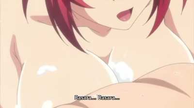 Oppai sponge [Shinmai Maou no Testament]