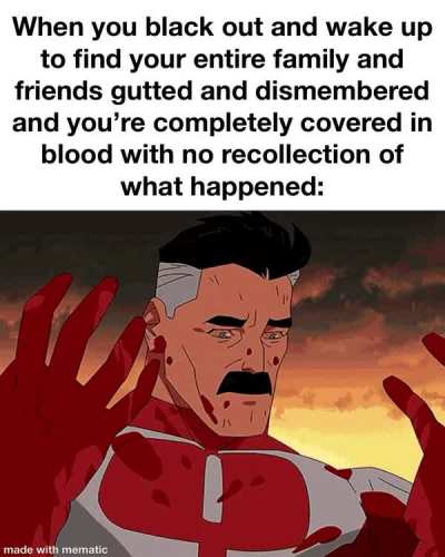 What have I done?
