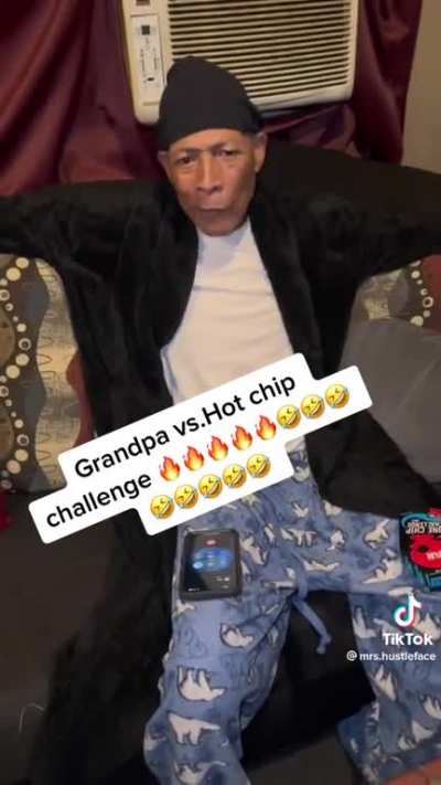 I think it might&rsquo;ve been too much for gramps