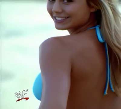 Stacy Keibler wwf swimsuit issue photoshoot (2002)