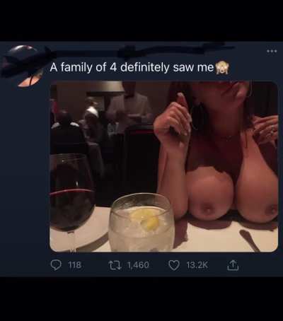At a restaurant