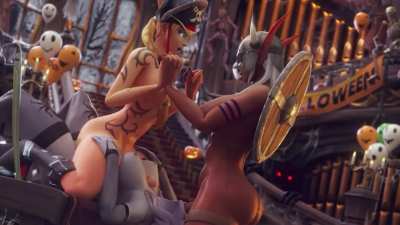 The After Party Halloween threesome (tektah)