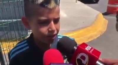Pibe de Nicaragua se autopercibe argentino