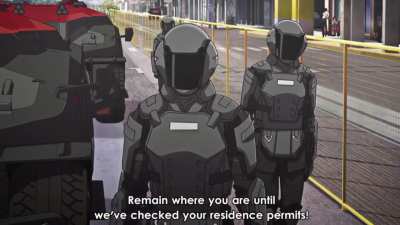 Davao City being depicted in Mobile Suit Gundam Hathaway`s Flash