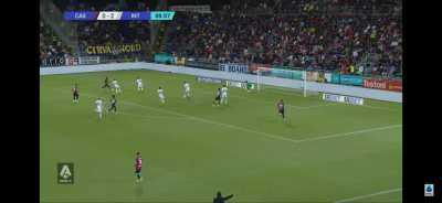 Yann Sommer great save against Cagliari 90&rsquo;