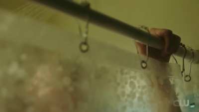 Lili Reinhart showering 