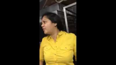 Cockroach in drink but still arguing