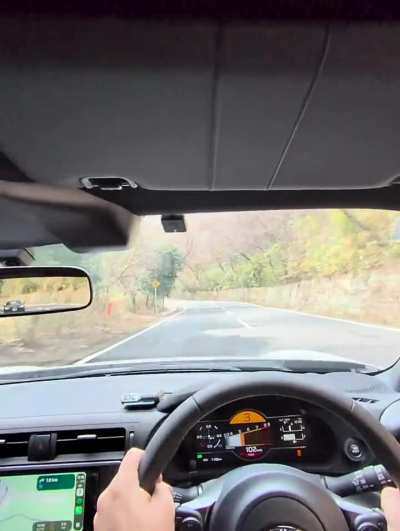 Driving Tsubaki Line from Initial D in real life