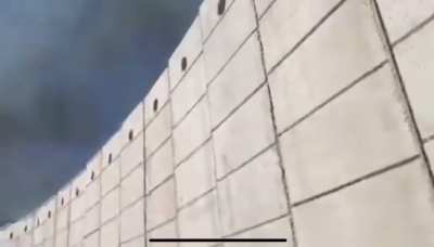The IDF uses a catapult in order to burn down woods covering Hezbollah&rsquo;s positions