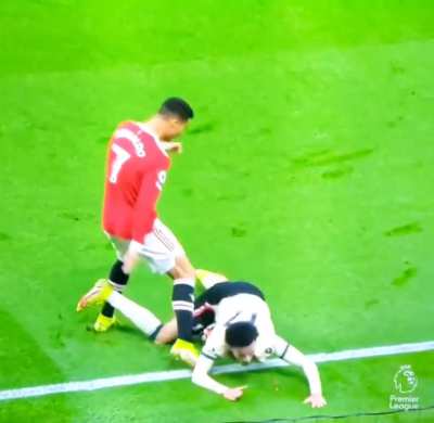 Cr7 loses it lol