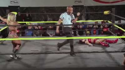 Barbi Hayden defeats Santana Garrett without breaking a sweat
