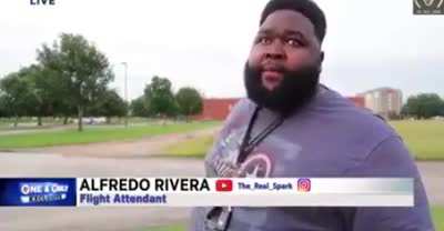 Passenger touched the wrong titties