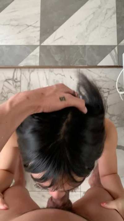 Getting my throat used turns me on so much