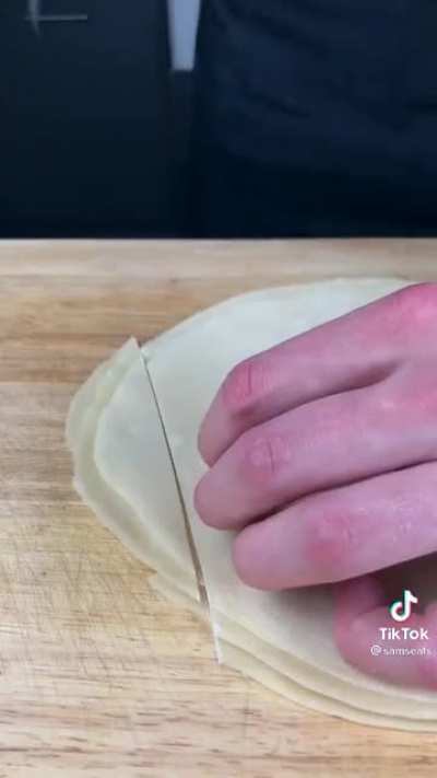 Duck spring rolls... his stuff is always incredible.